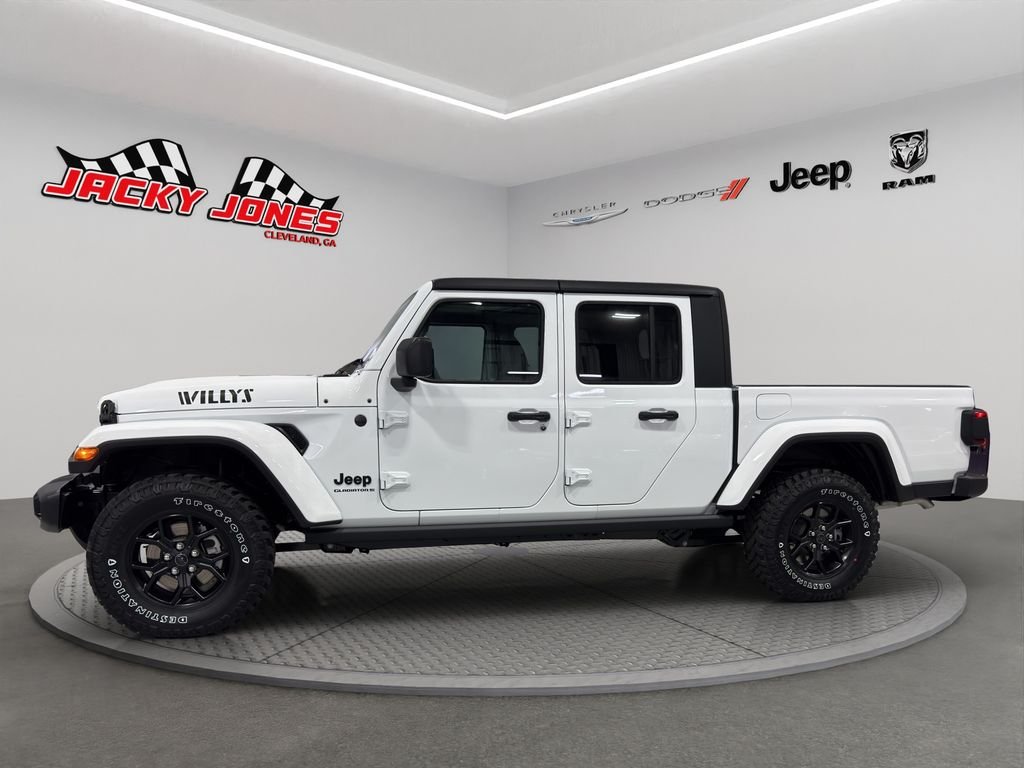 New 2025 Bright White Clear-Coat Exterior Paint Jeep Willys image 2