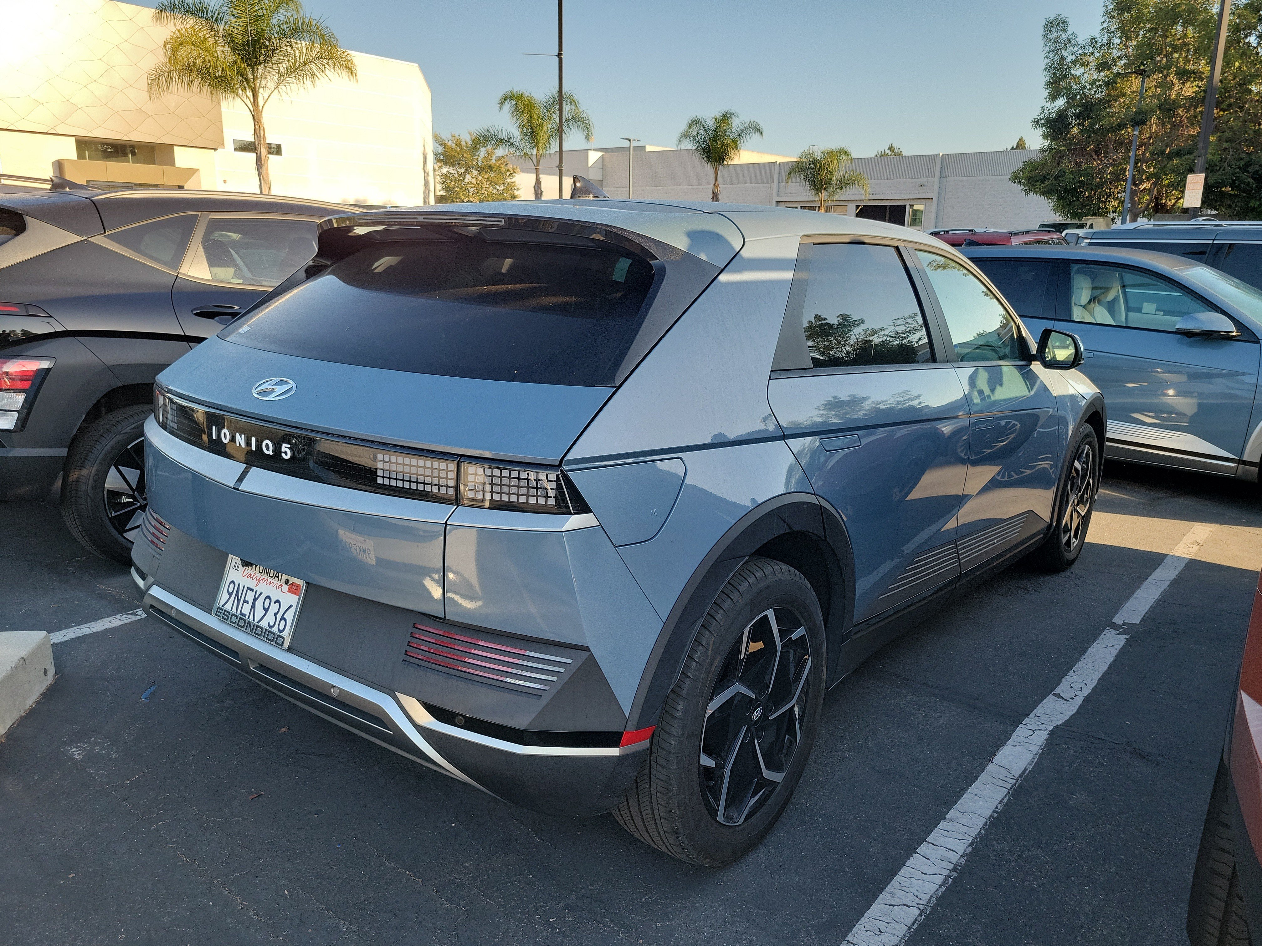 Certified Used 2024 Lucid Blue Hyundai SEL image 4