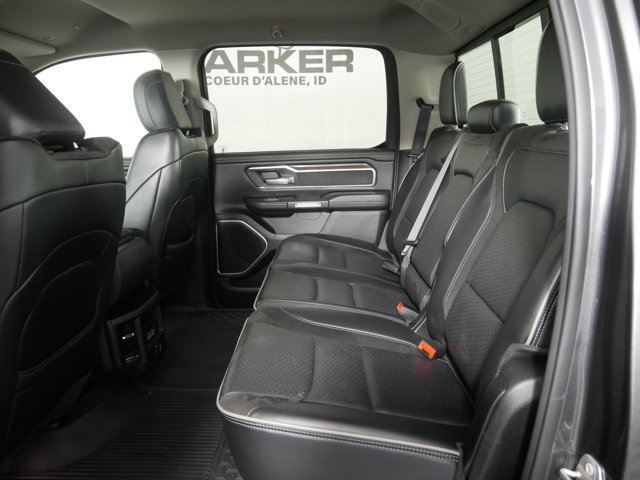 Used 2022 Granite Crystal Metallic Clearcoat Ram Crew Cab Laramie w/ Level A Equipment Pkg image 12
