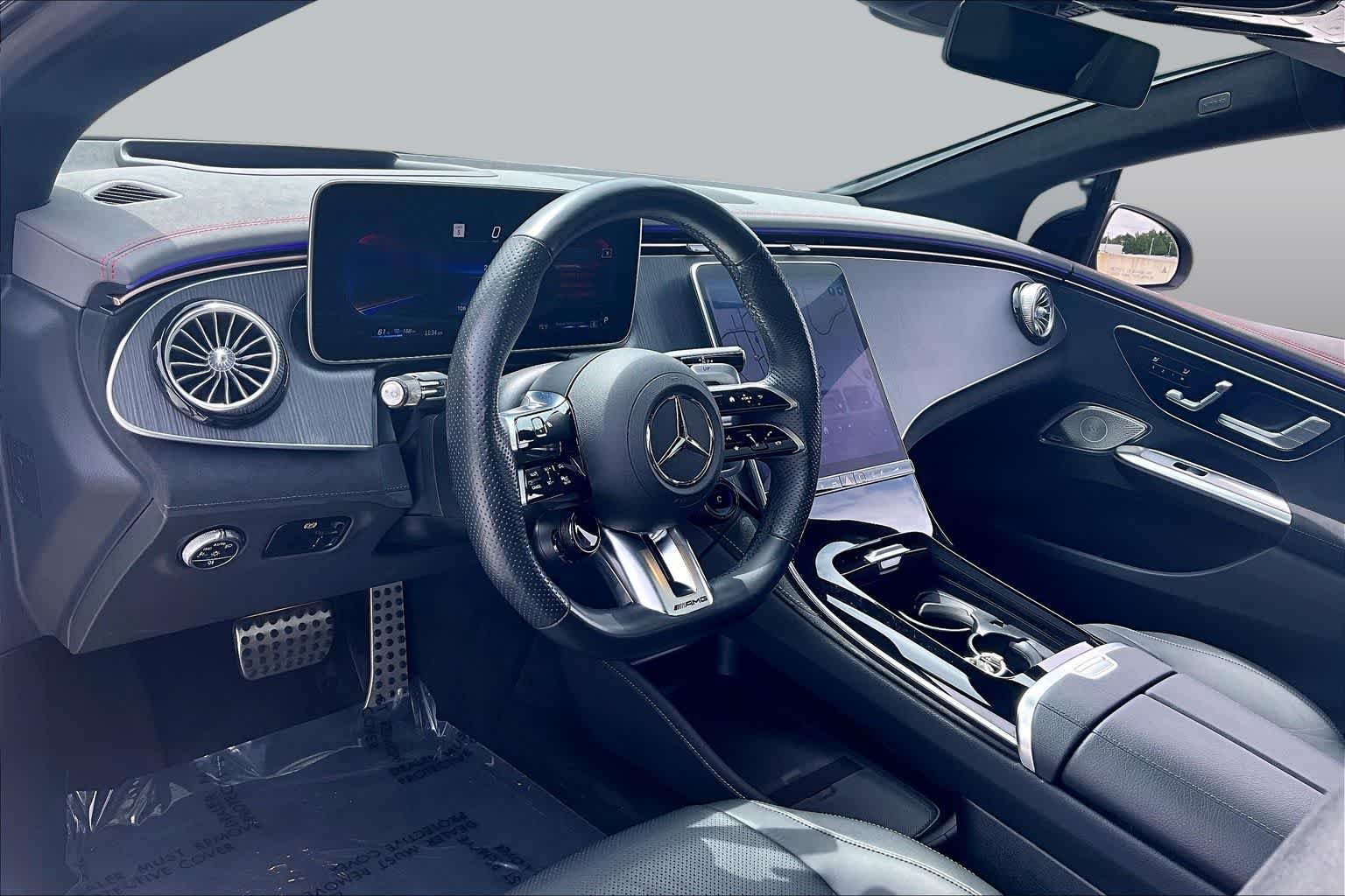 Used 2023 MANUFAKTUR Alpine Grey Mercedes-Benz AMG® EQE image 17