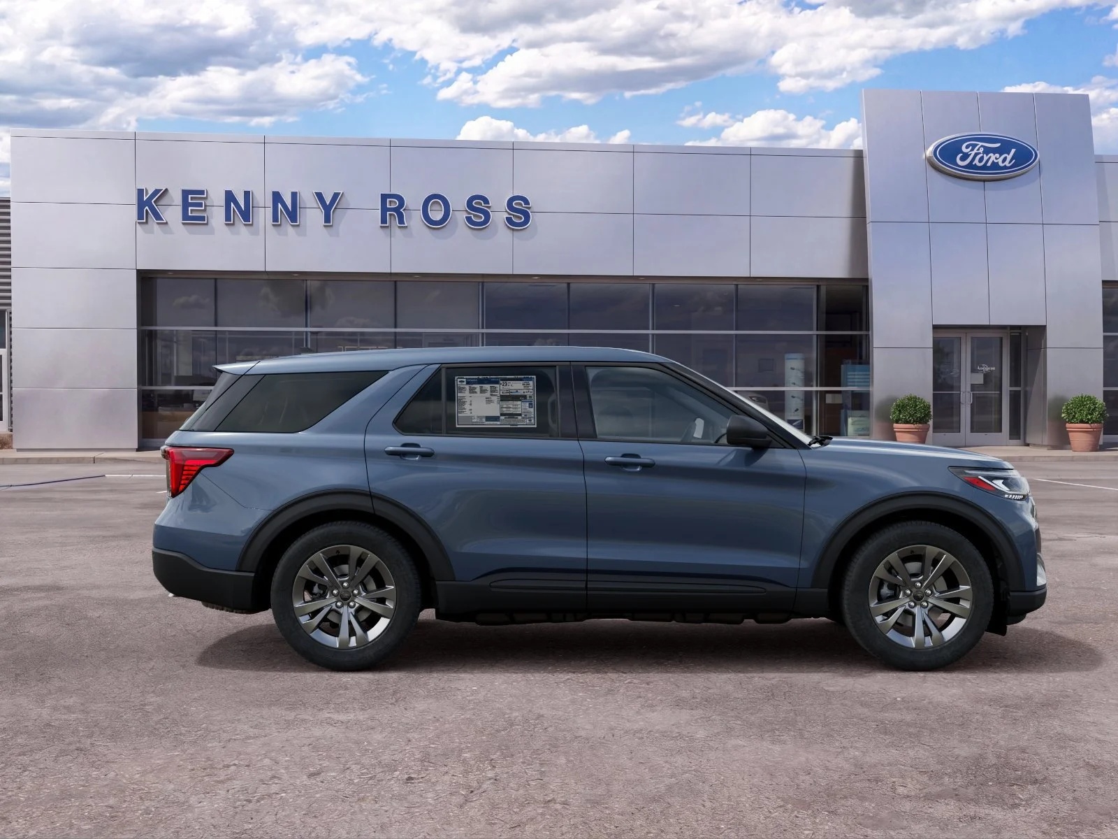 New 2027 Vapor Blue Metallic Ford Active image 9