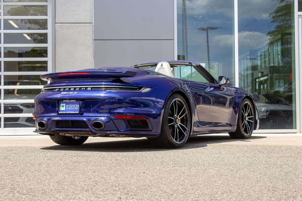 Used 2021 Blue Porsche Turbo S image 11