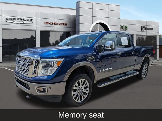 Used 2017 Blue Nissan Platinum Reserve image 8