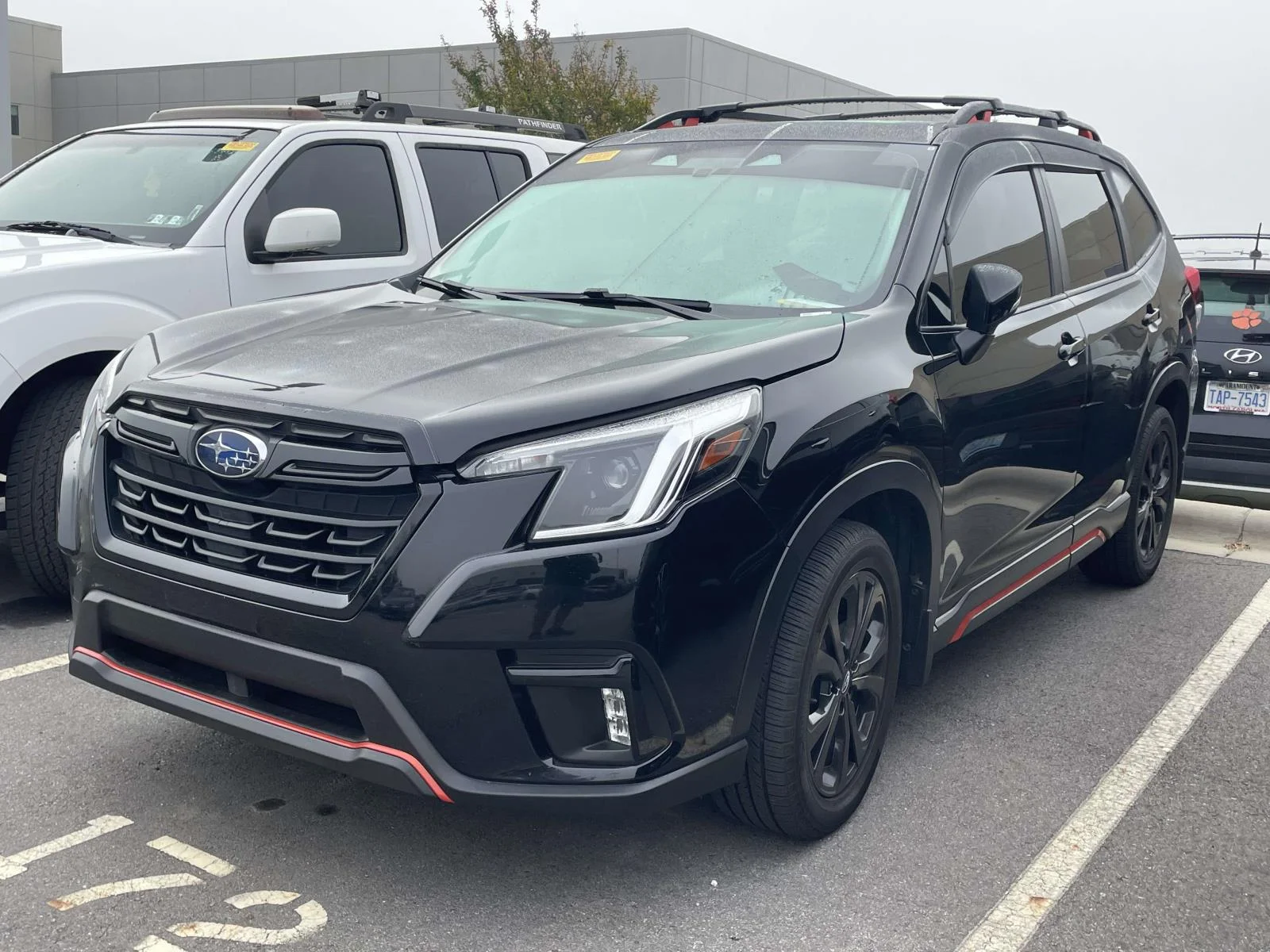 Used 2024 Crystal Black Silica Subaru Sport image 2