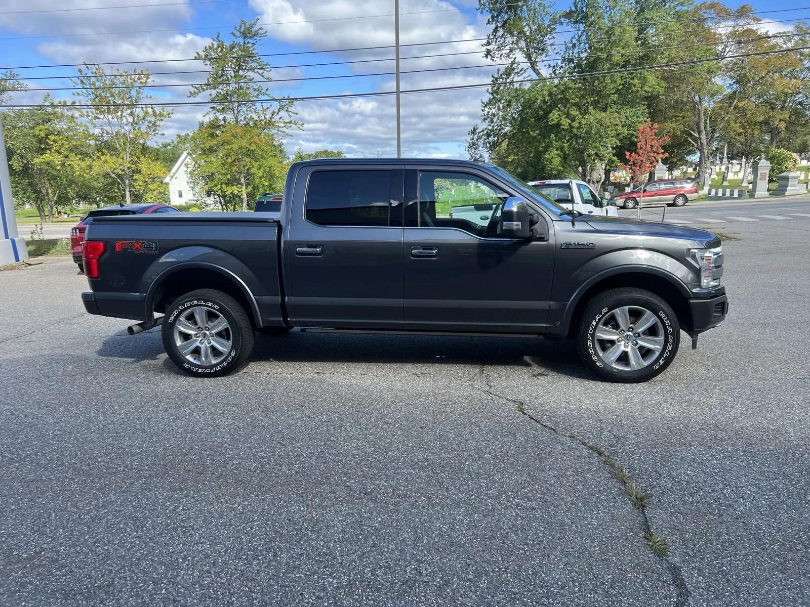 Used 2019 Gray Ford Platinum image 4