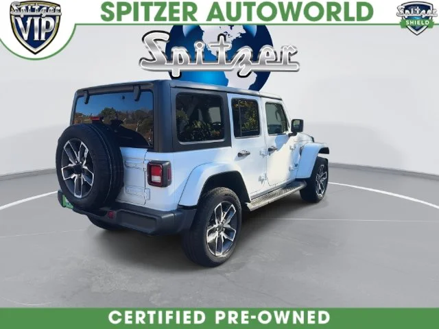 Used 2024 White Jeep Sport S 4xe image 14