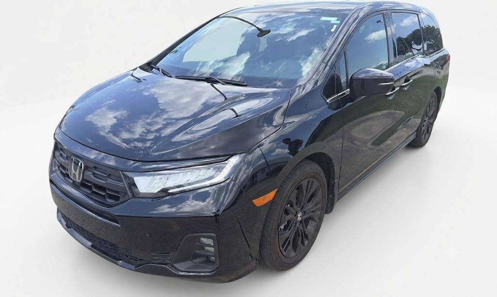 Certified Used 2026 Crystal Black Pearl Honda Sport-L image 1