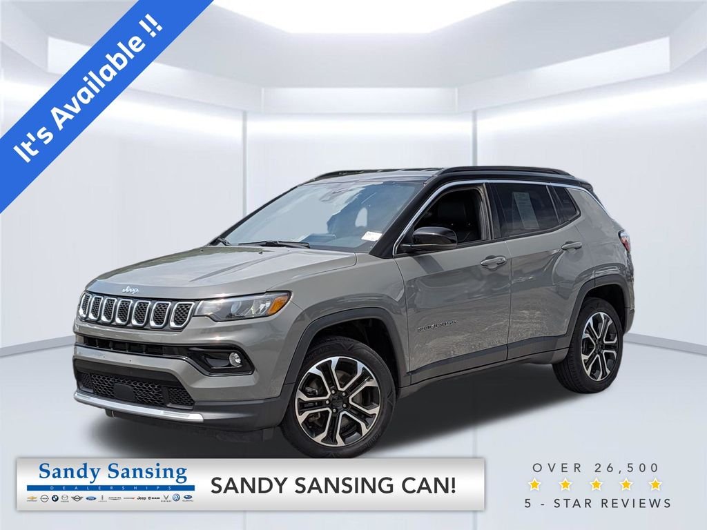 Used 2023 Gray Jeep Limited image 1