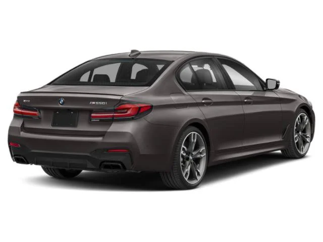 Used 2021 Bernina Grey Amber Effect Metallic BMW M550i xDrive image 2
