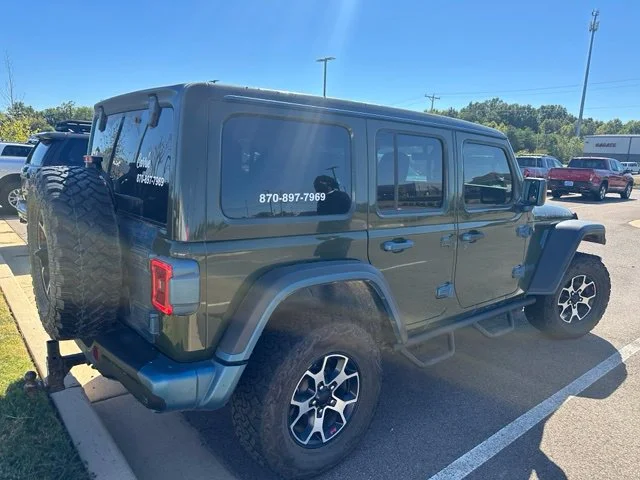 Used 2021 Green Jeep Unlimited Rubicon image 12