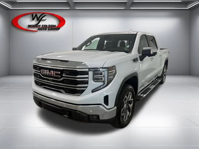 New 2026 Glacier White Tricoat GMC SLT image 3