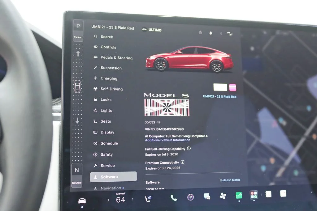 Used 2023 Red Tesla Plaid image 27