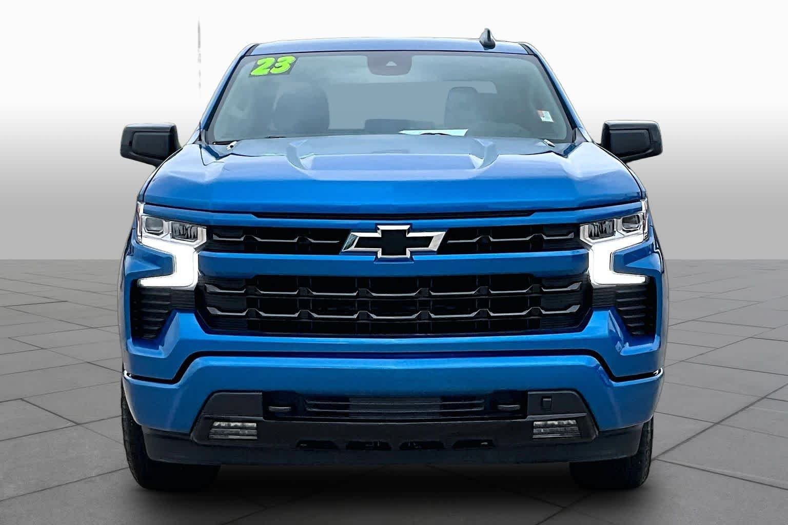 Used 2023 Glacier Blue Metallic Chevrolet RST image 4