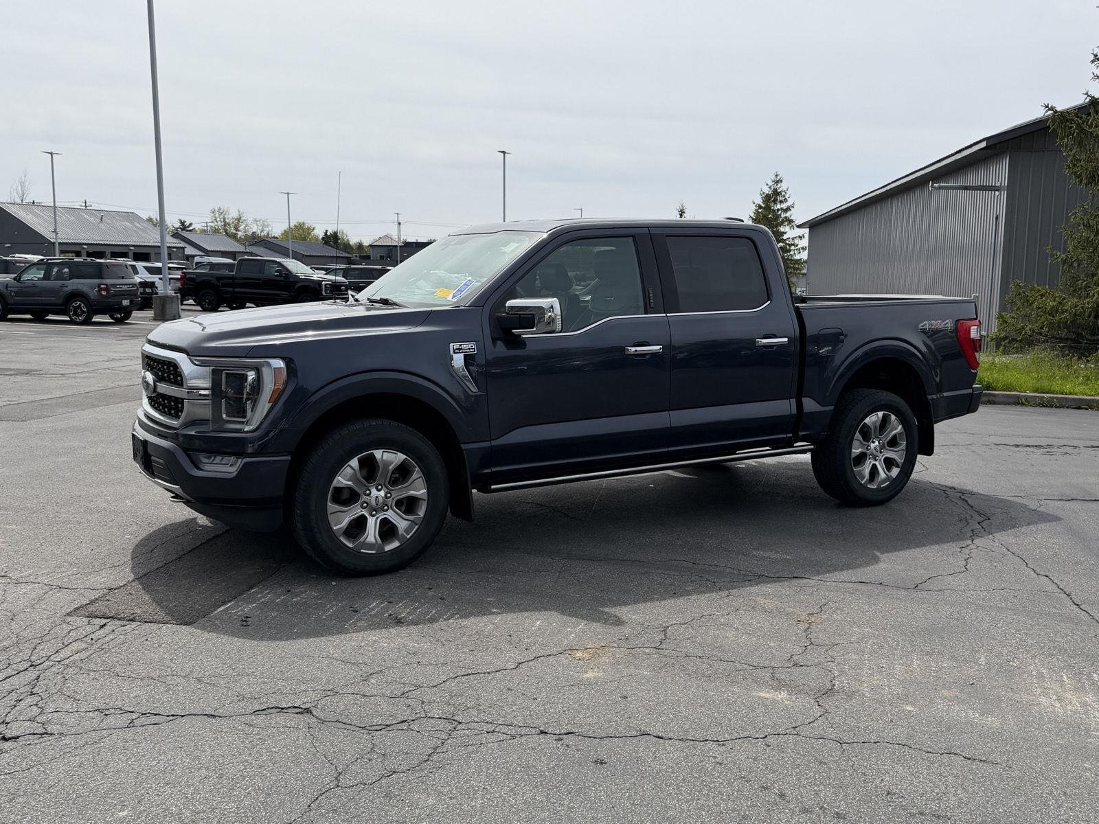 Used 2021 Smoked Quartz Metallic Tinted Clearcoat Ford Platinum image 6