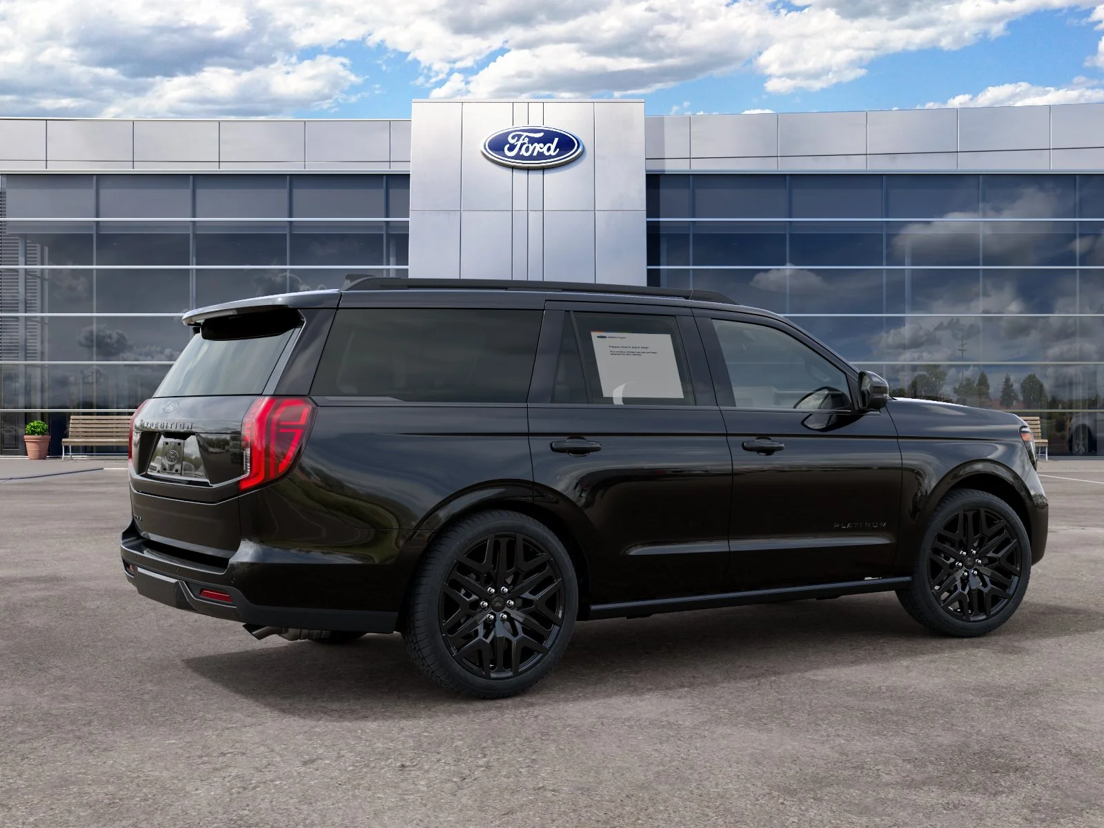 New 2027 Agate Black Metallic Ford Platinum image 29
