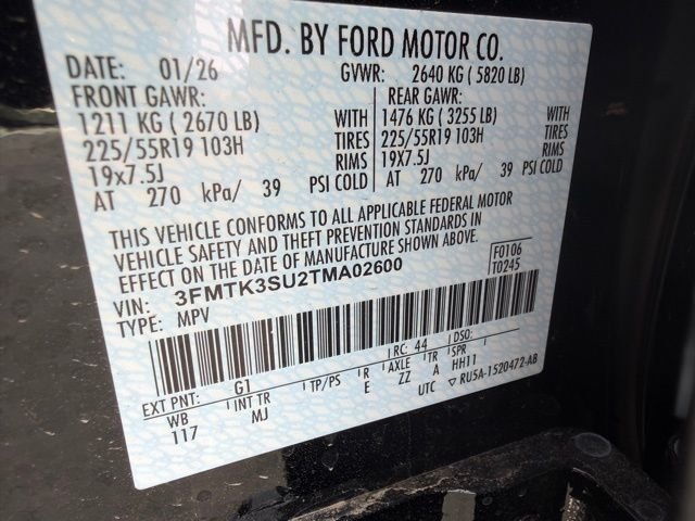 New 2026 Shadow Black Ford Premium image 42