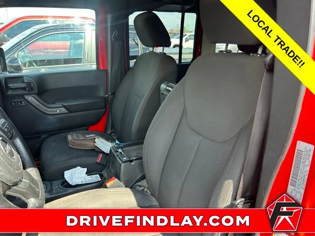 Used 2017 Red Jeep Unlimited Sport image 12