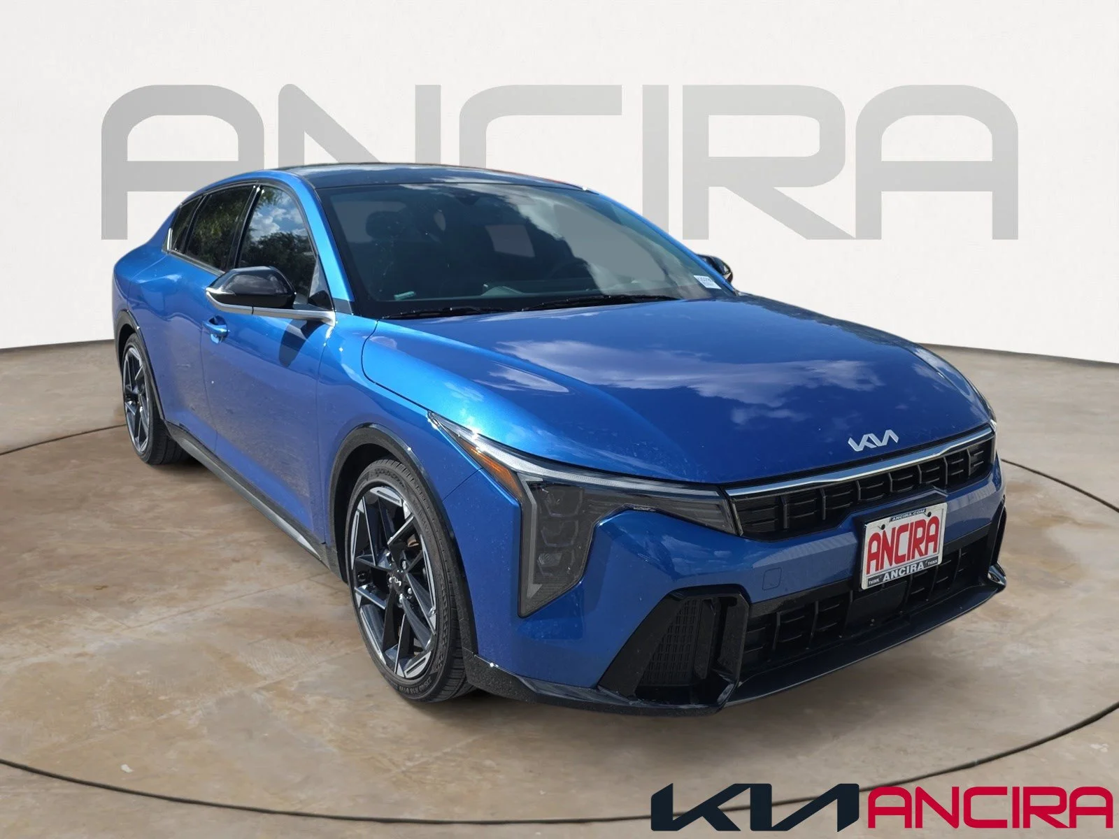 Certified Used 2025 Wave Blue Kia GT-Line image 1