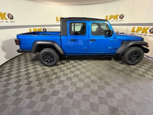 New 2026 Hydro Blue Pearl-Coat Exterior Paint Jeep Sport image 2