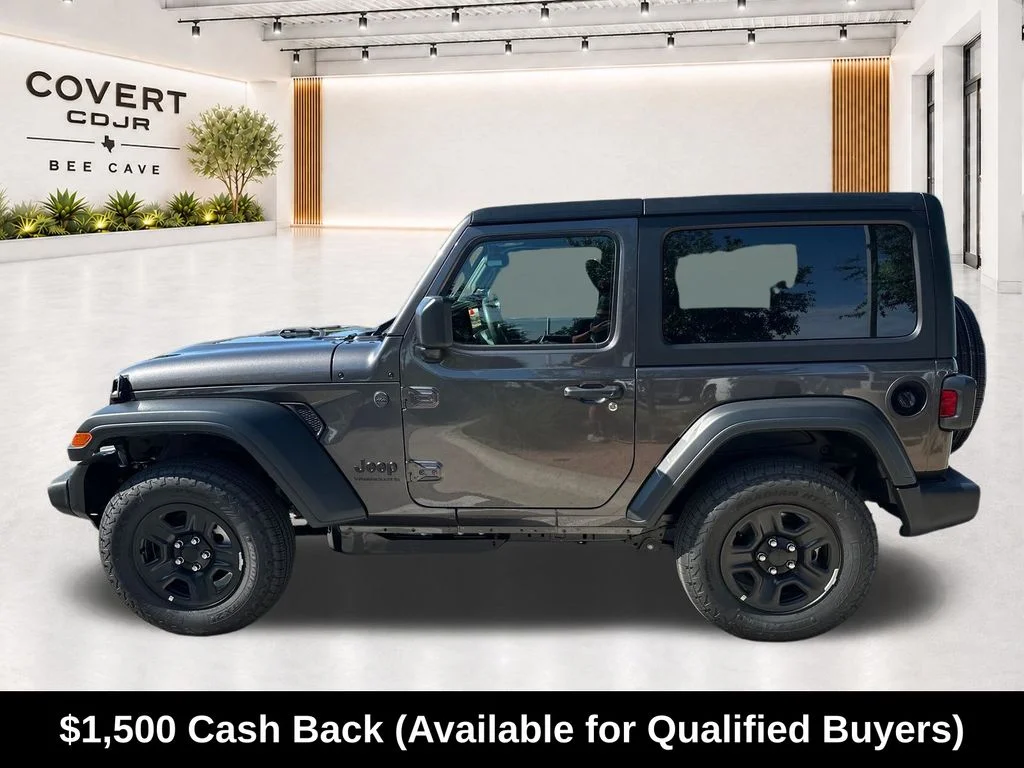 New 2026 Granite Crystal Metallic Clearcoat Jeep Sport image 6