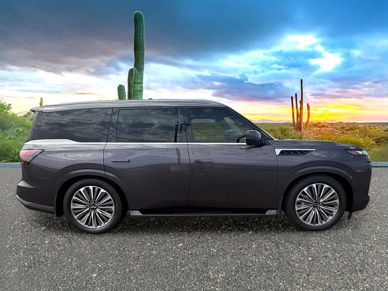 New 2026 ANTHRACITE GRAY INFINITI Luxe 4WD image 3
