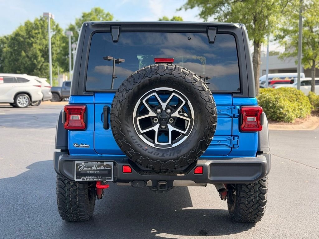 Used 2024 Blue Jeep Rubicon image 14