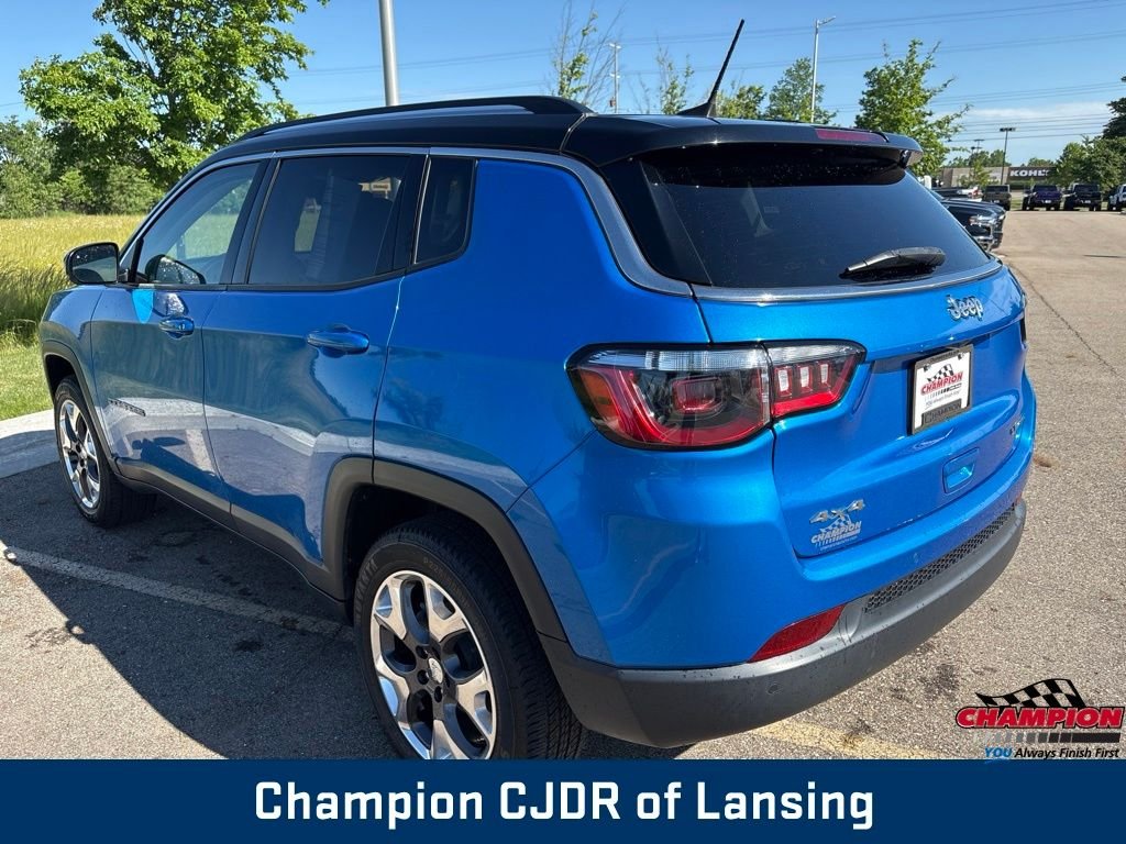 Used 2021 Laser Blue Jeep Limited image 5
