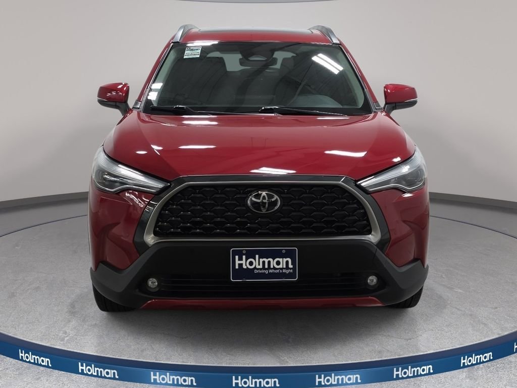 Used 2023 Barcelona Red Metallic Toyota XLE image 3