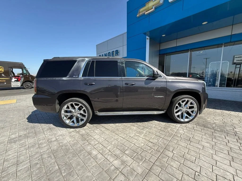 Used 2015 IRIDIUM METALLIC GMC SLE image 15