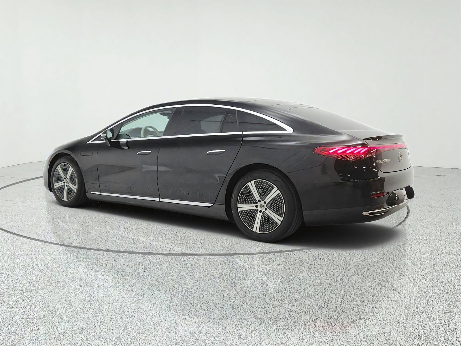 Certified Used 2024 Obsidian Black Metallic Mercedes-Benz EQS 450+ Sedan image 7