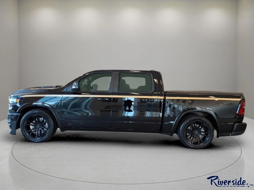 New 2026 Diamond Black Crystal Pearl-Coat Exterior Paint RAM Direct Connect DC650 image 3