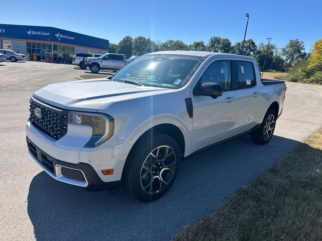 New 2026 Space White Metallic Ford Lariat® image 3