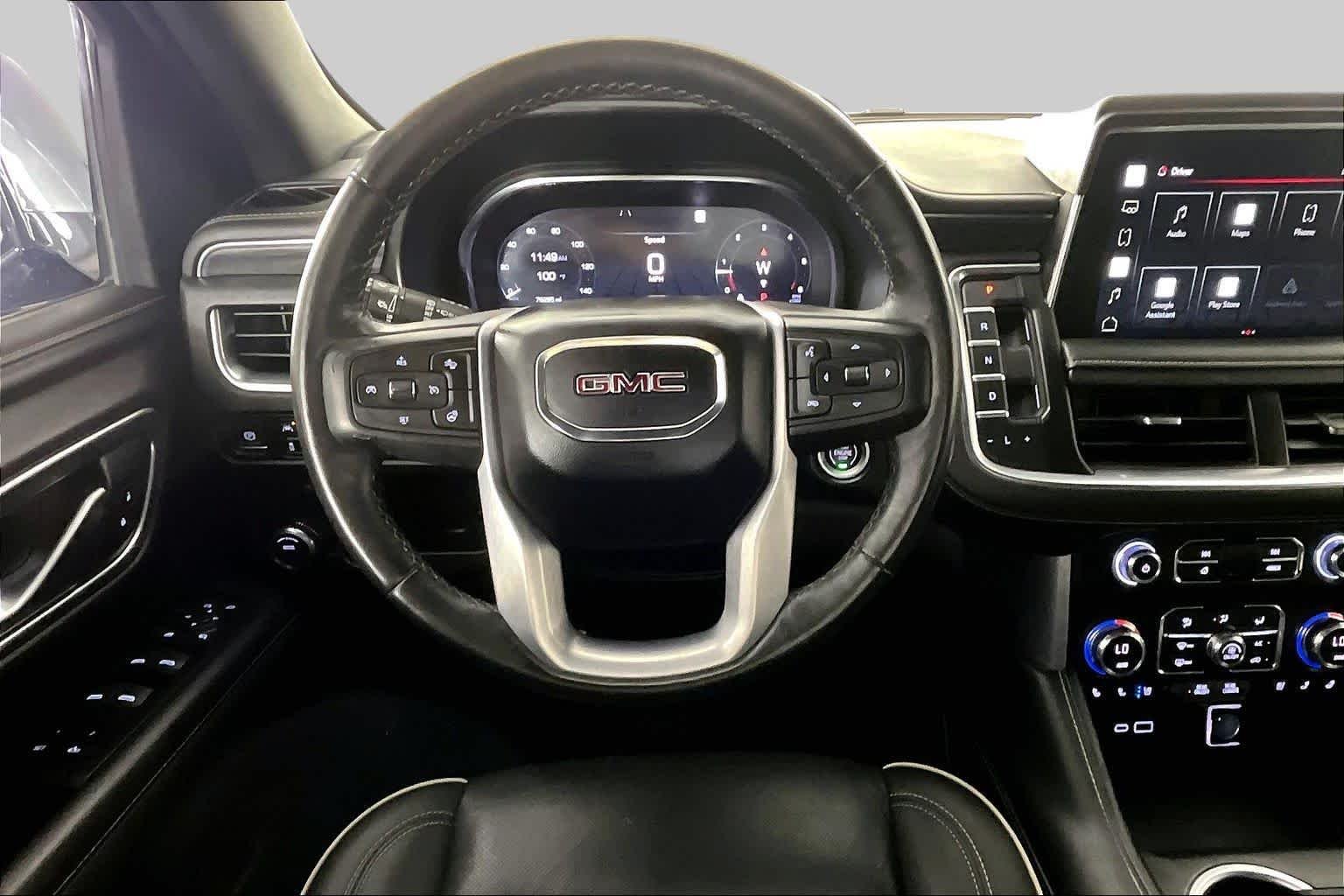 Used 2022 Satin Steel Metallic GMC SLT image 6