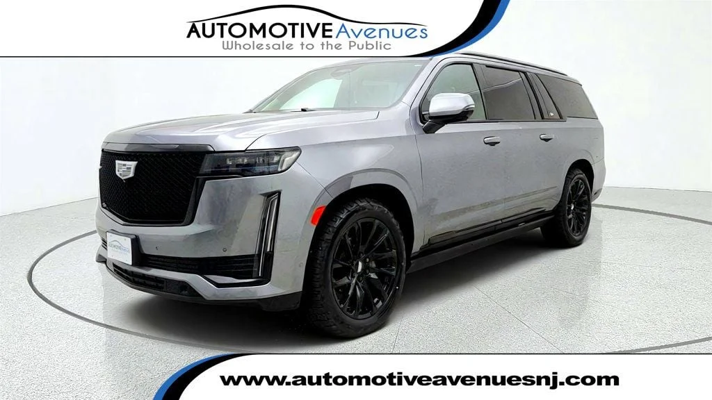 Used 2021 Satin Steel Metallic Cadillac 4WD 4dr Sport Platinum w/ Super Cruise & Night Vision image 1