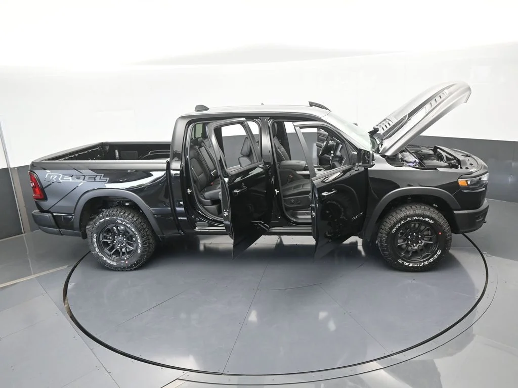 Used 2026 Diamond Black Crystal Pearlcoat Ram Rebel image 69