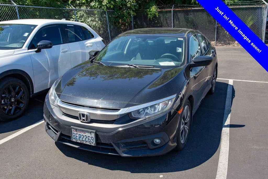 Certified Used 2017 Crystal Black Pearl Honda EX-L image 1