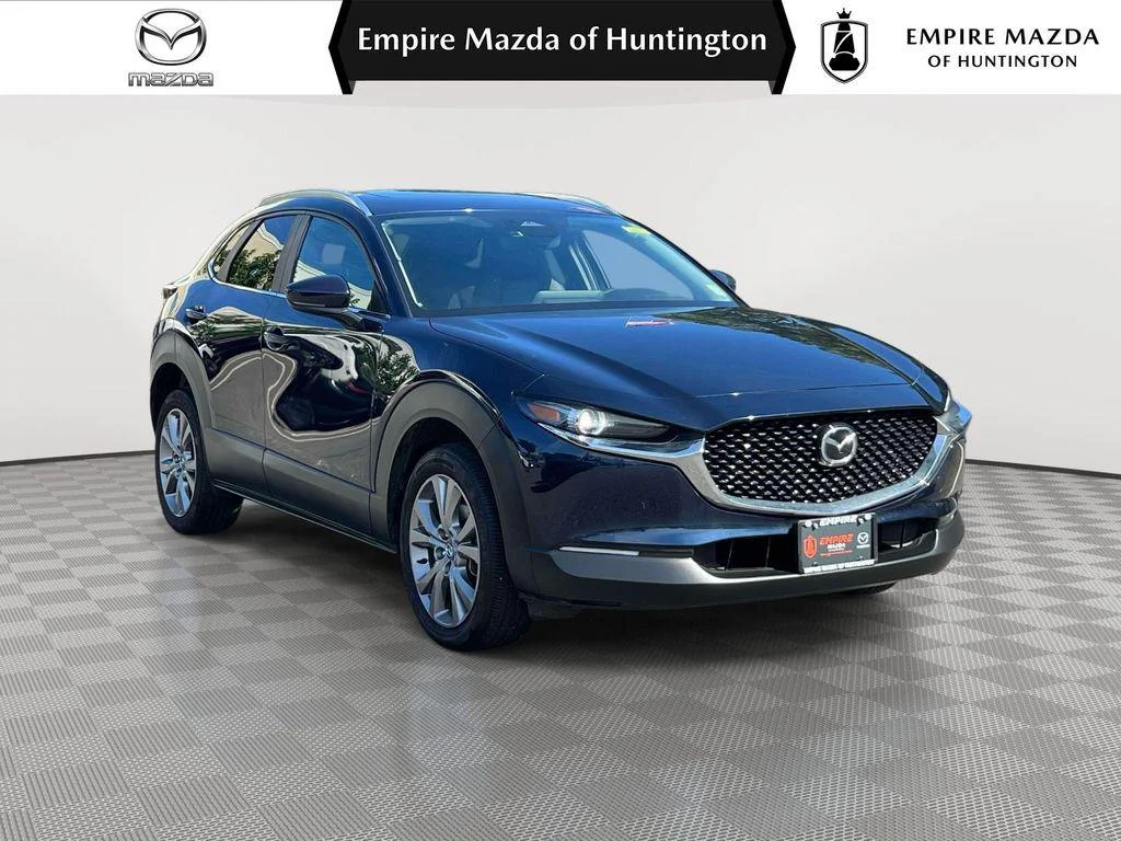 Certified Used 2025 Deep Crystal Blue Mica Mazda 2.5 S Preferred Package image 1