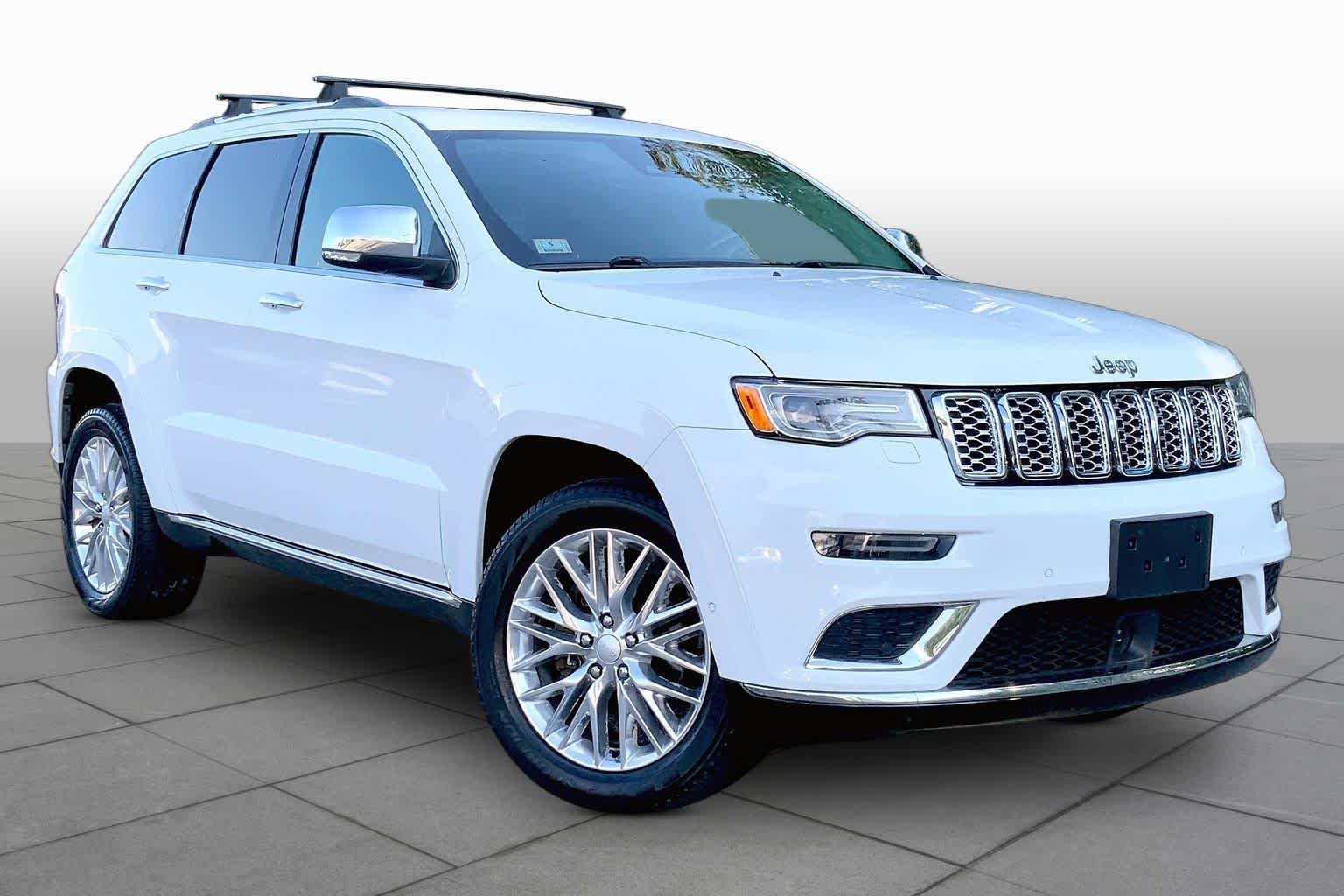 Used 2018 Bright White Clearcoat Jeep Summit image 3