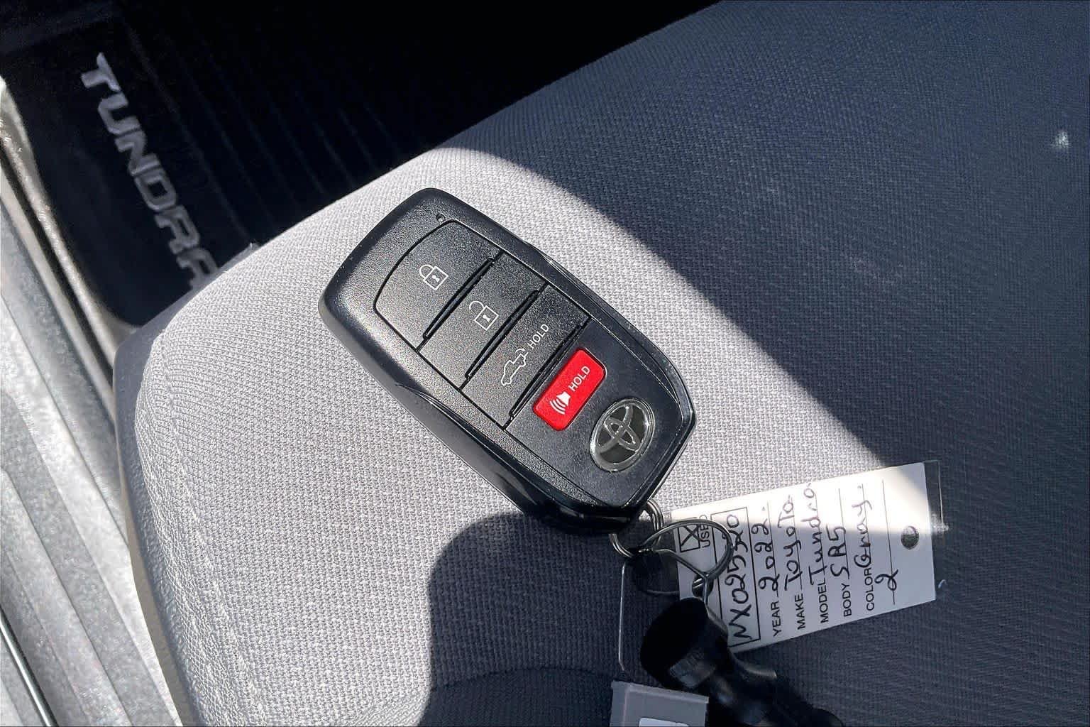 Used 2022 Magnetic Gray Metallic Toyota SR5 image 13