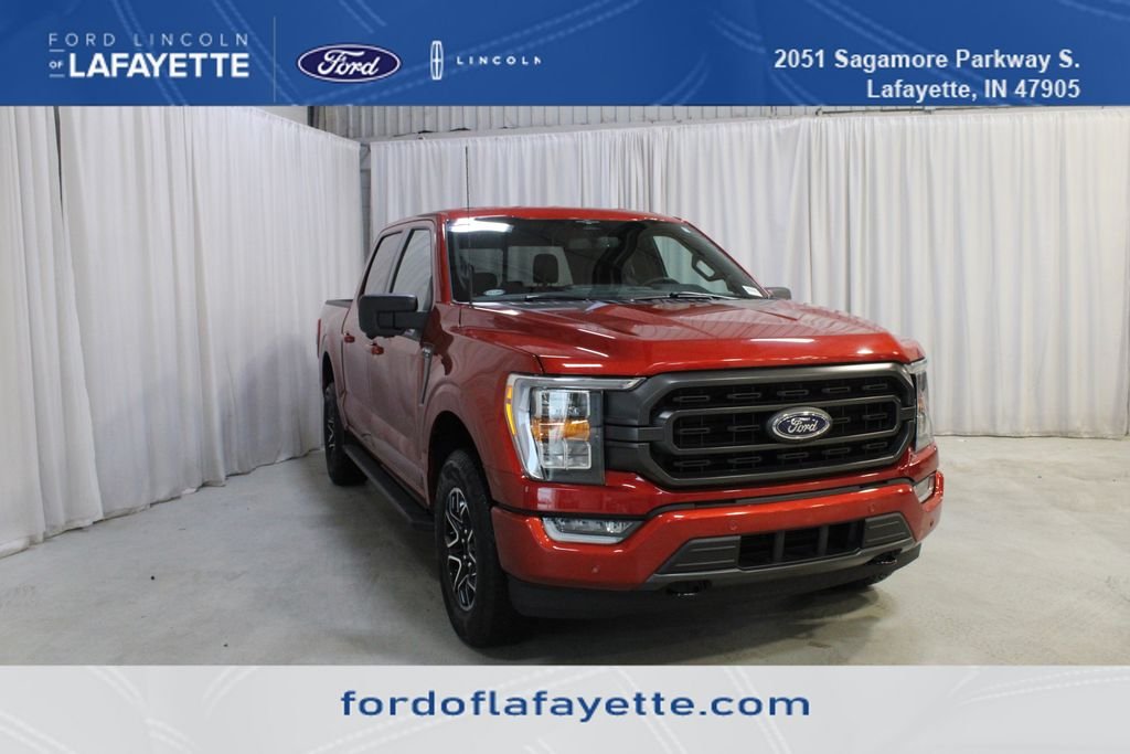 Used 2023 Red Ford XLT image 1