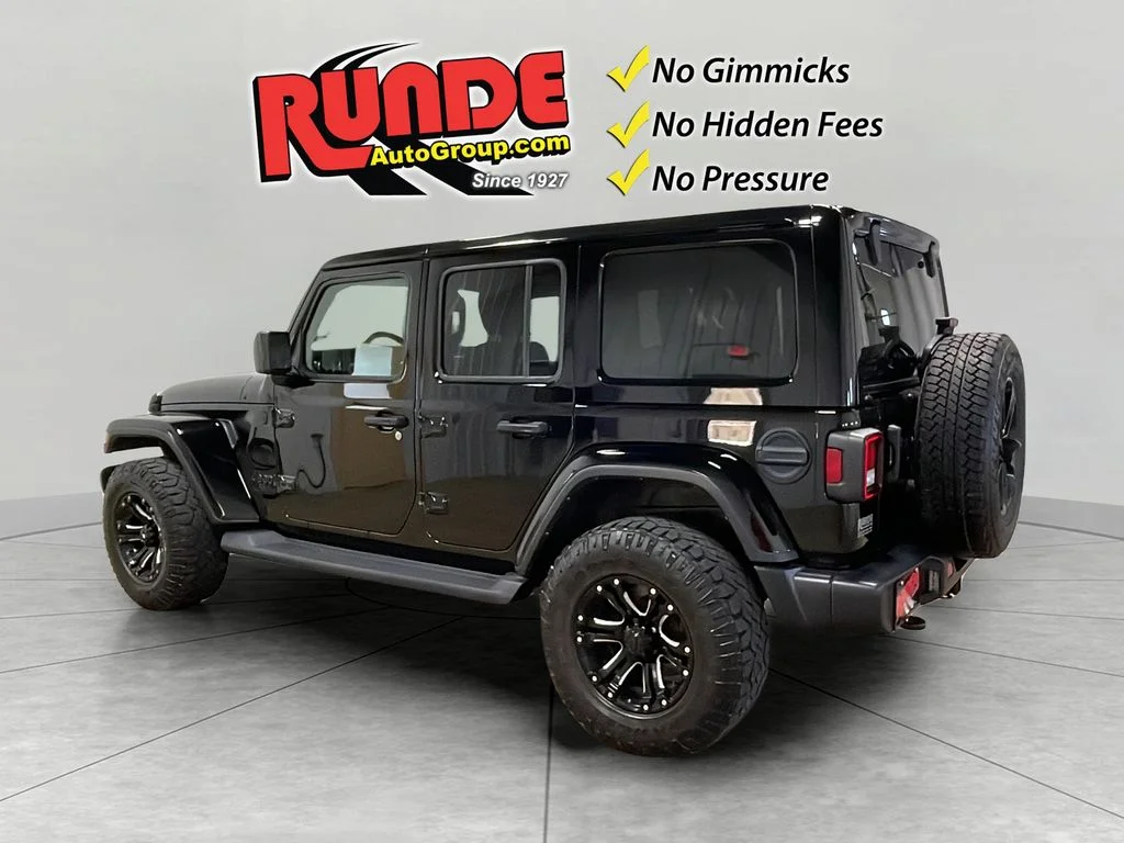 Used 2021 Black Jeep Unlimited Altitude image 3
