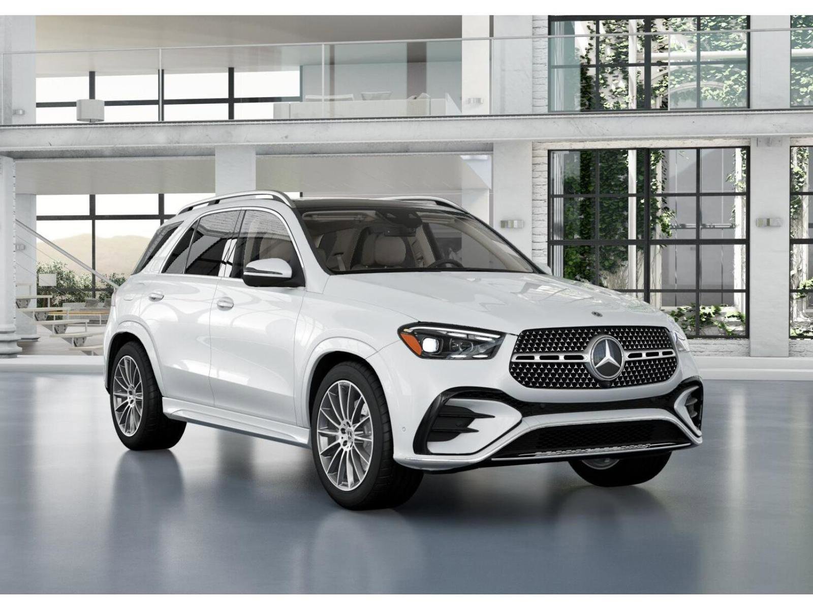New 2026 MANUFAKTUR Moonlight White Metallic Mercedes-Benz GLE 350 image 52