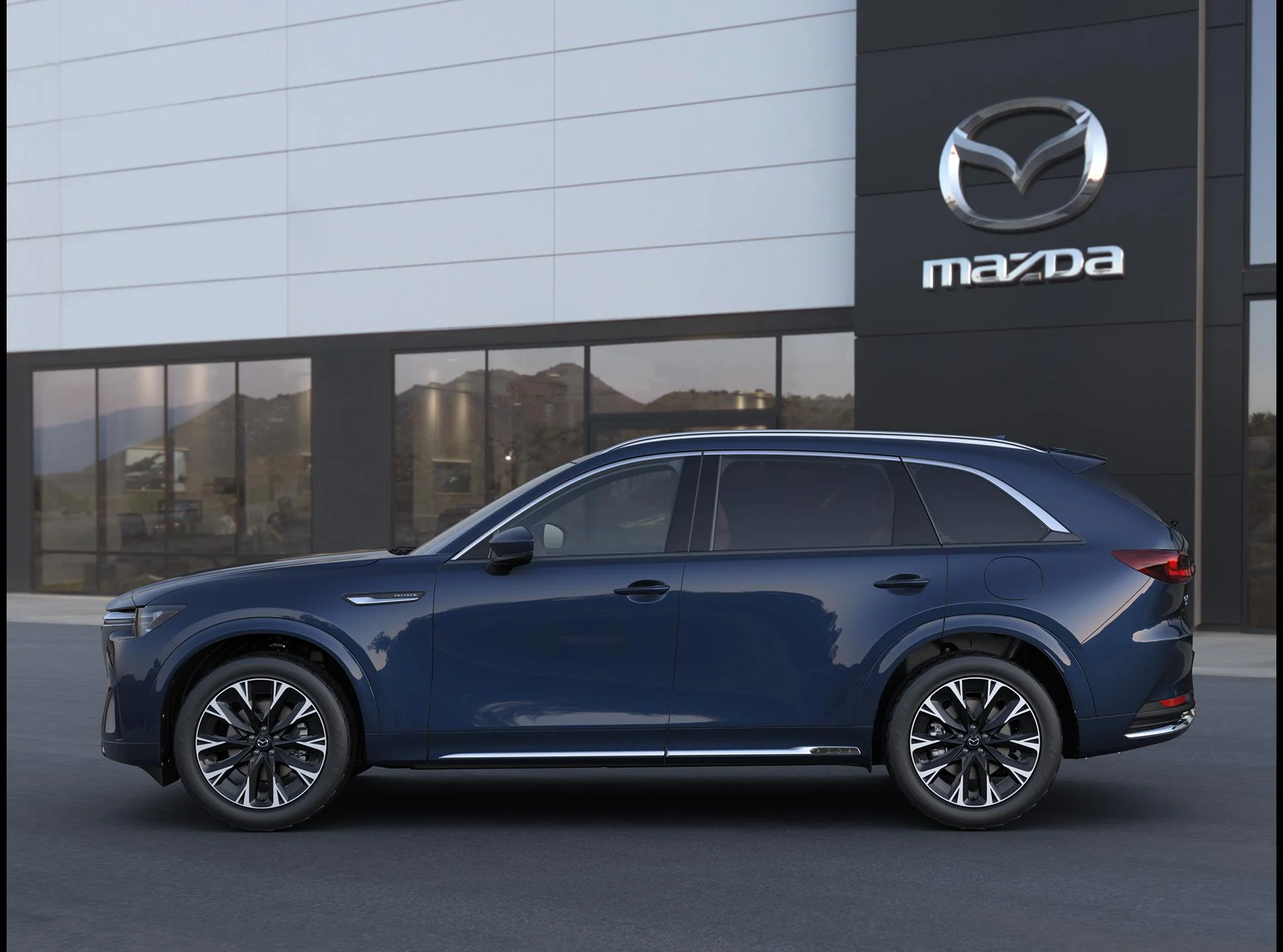 New 2026 Deep Crystal Blue Mica Mazda 3.3 Turbo S Premium Plus AWD image 3