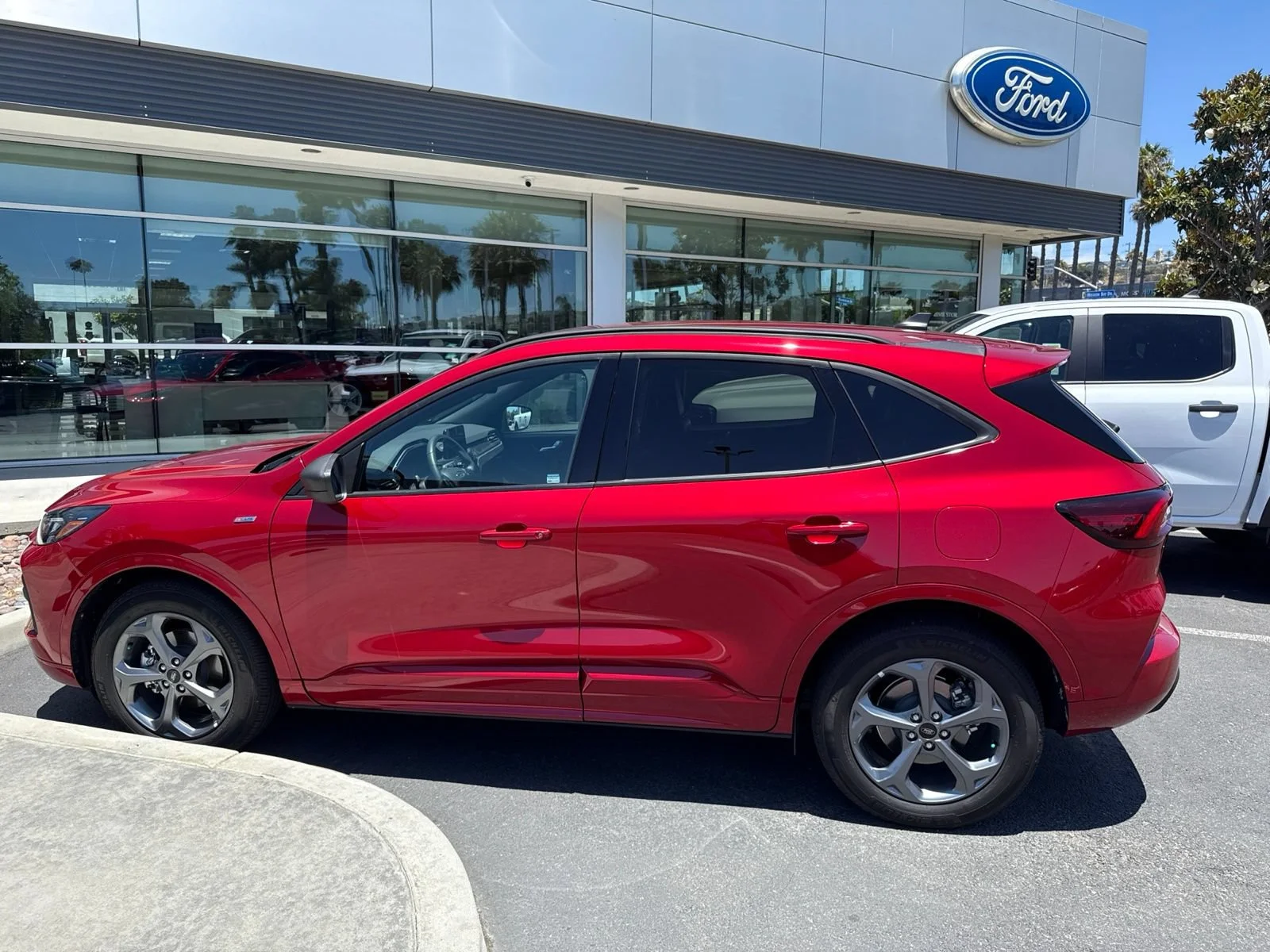 Used 2024 Red Metallic Ford ST-Line Certified Pre-Owned image 9