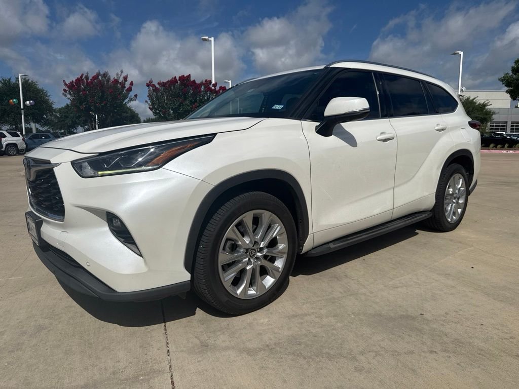 Used 2020 White Toyota Limited image 1
