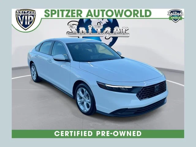 Used 2025 Platinum White Pearl Honda LX image 1