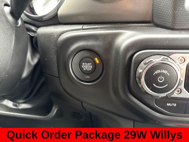 Used 2023 Black Clearcoat Jeep Willys 4xe image 19