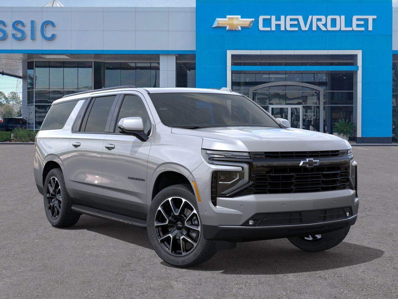 2026 Chevrolet Suburban RST Gray at Classic Elite Chevrolet Sugar Land