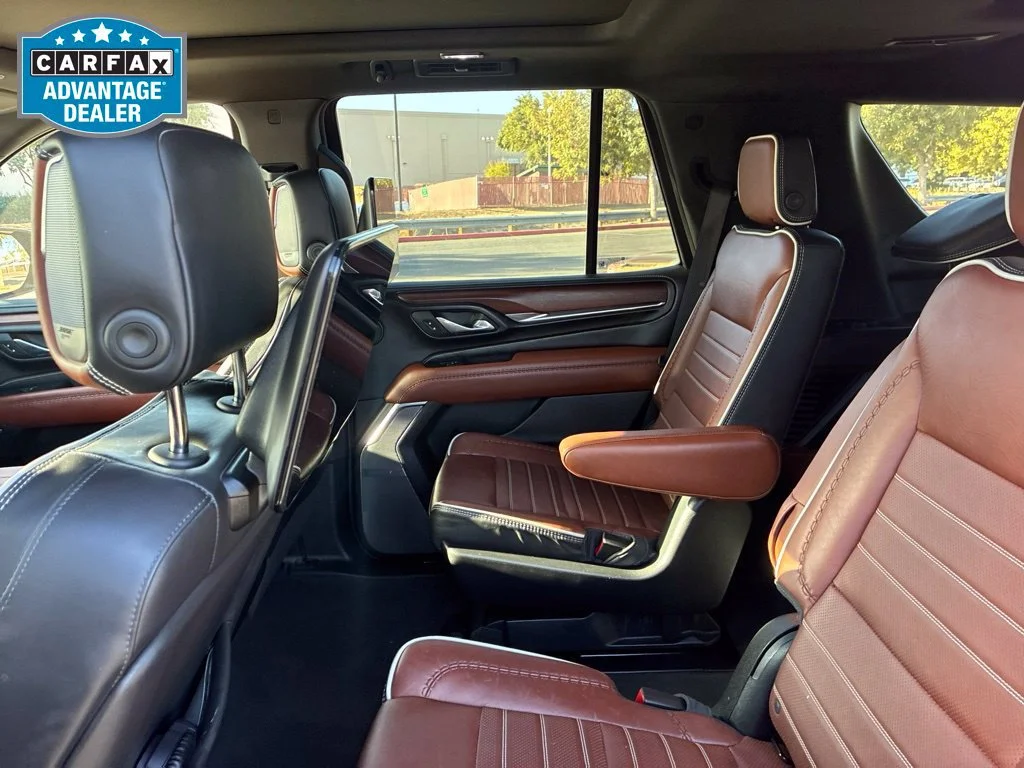 Used 2024 Volcanic Red Tintcoat GMC Denali Ultimate image 21