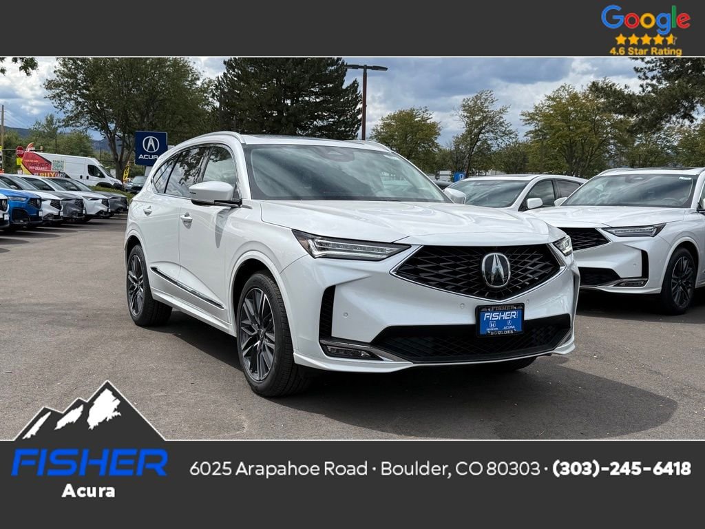 New 2026 Platinum White Pearl Acura Advance Package image 1